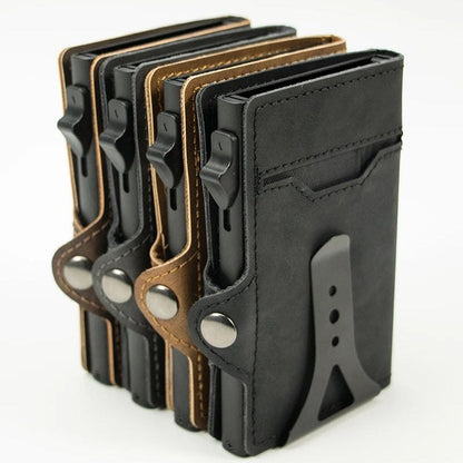 Valhart Jack – Slim Pop-Up Wallet with Money Clip & ID