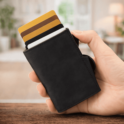 Valhart Jack – Slim Pop-Up Wallet with Money Clip & ID
