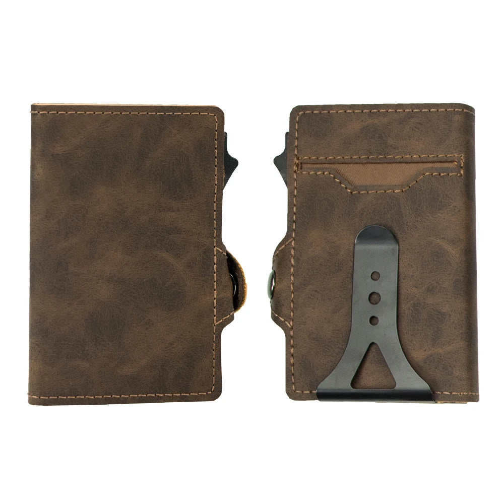 Valhart Jack – Slim Pop-Up Wallet with Money Clip & ID