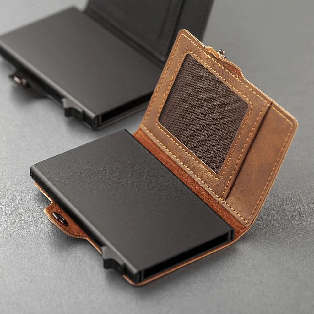 Valhart Jack – Slim Pop-Up Wallet with Money Clip & ID