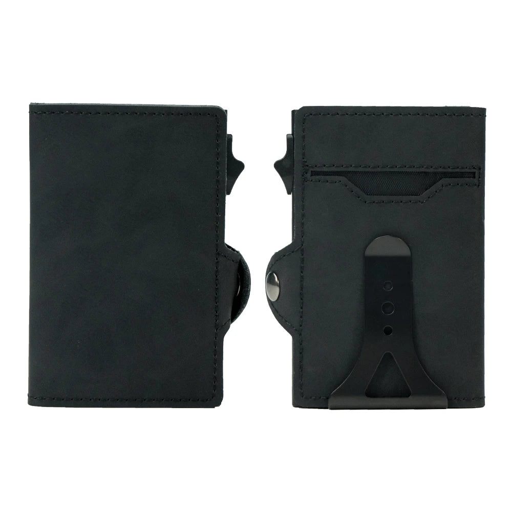 Valhart Jack – Slim Pop-Up Wallet with Money Clip & ID