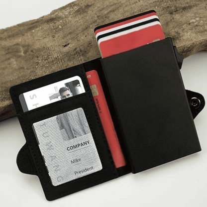 Valhart Jack – Slim Pop-Up Wallet with Money Clip & ID