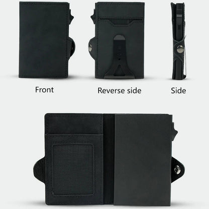 Valhart Jack – Slim Pop-Up Wallet with Money Clip & ID
