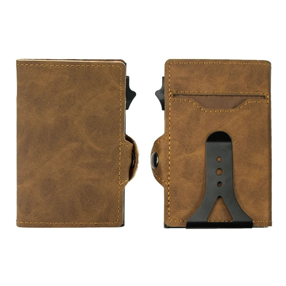 Valhart Jack – Slim Pop-Up Wallet with Money Clip & ID