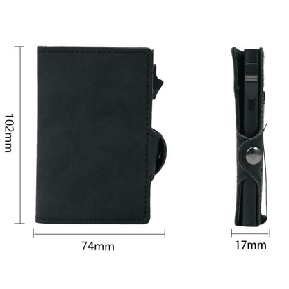 Valhart Jack – Slim Pop-Up Wallet with Money Clip & ID